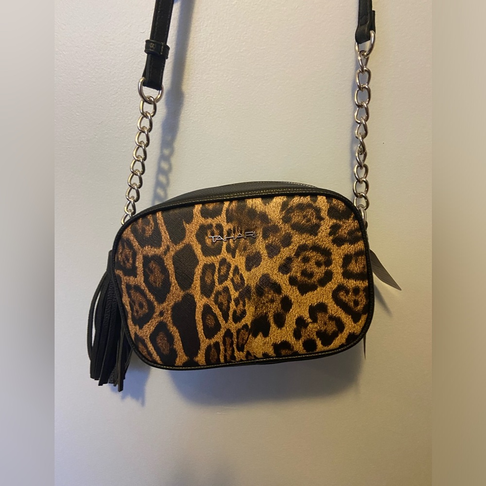 Purse leopard print